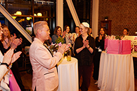 Tu Bloom at the official unveiling of Wave x Anne Geddes